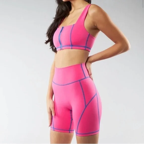 BuffBunny Pink Women's Shorts - Picture 3 of 6